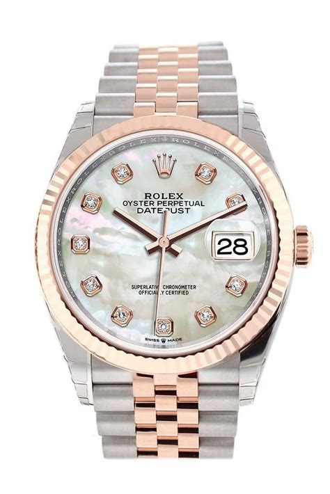 womens rolex pearl face|rolex datejust 36 white dial.